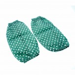 Garden Arm Covers Green Polkadots 9x34x12cm